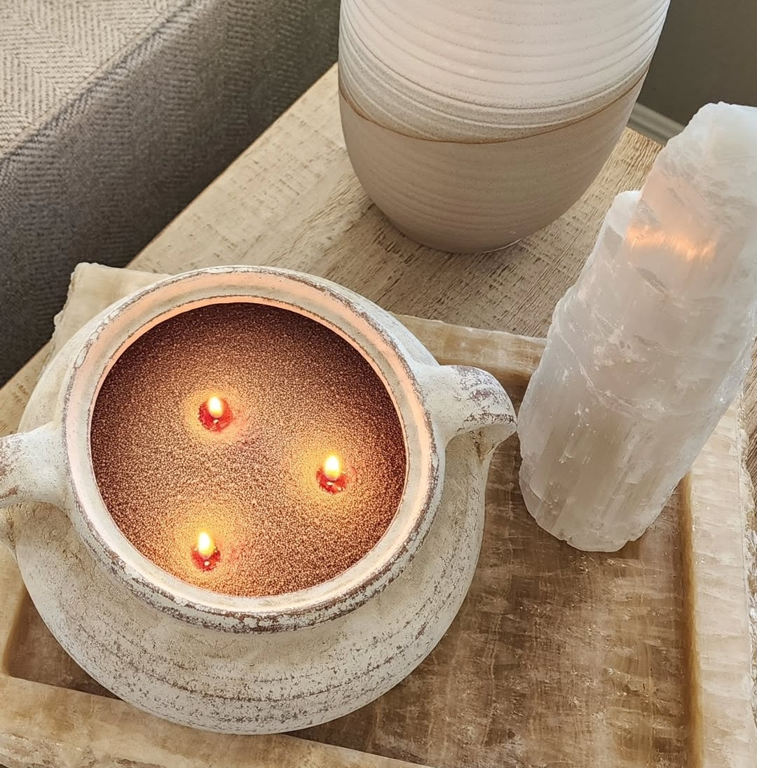 Be Still Candle Bag- Mocha Mousse