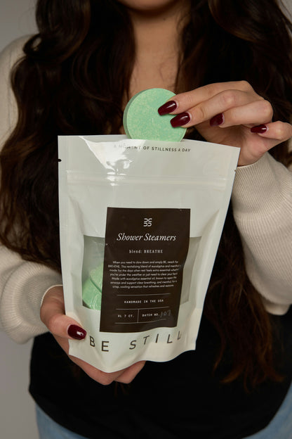 *RESTOCKED Shower Steamers- BREATHE BLEND