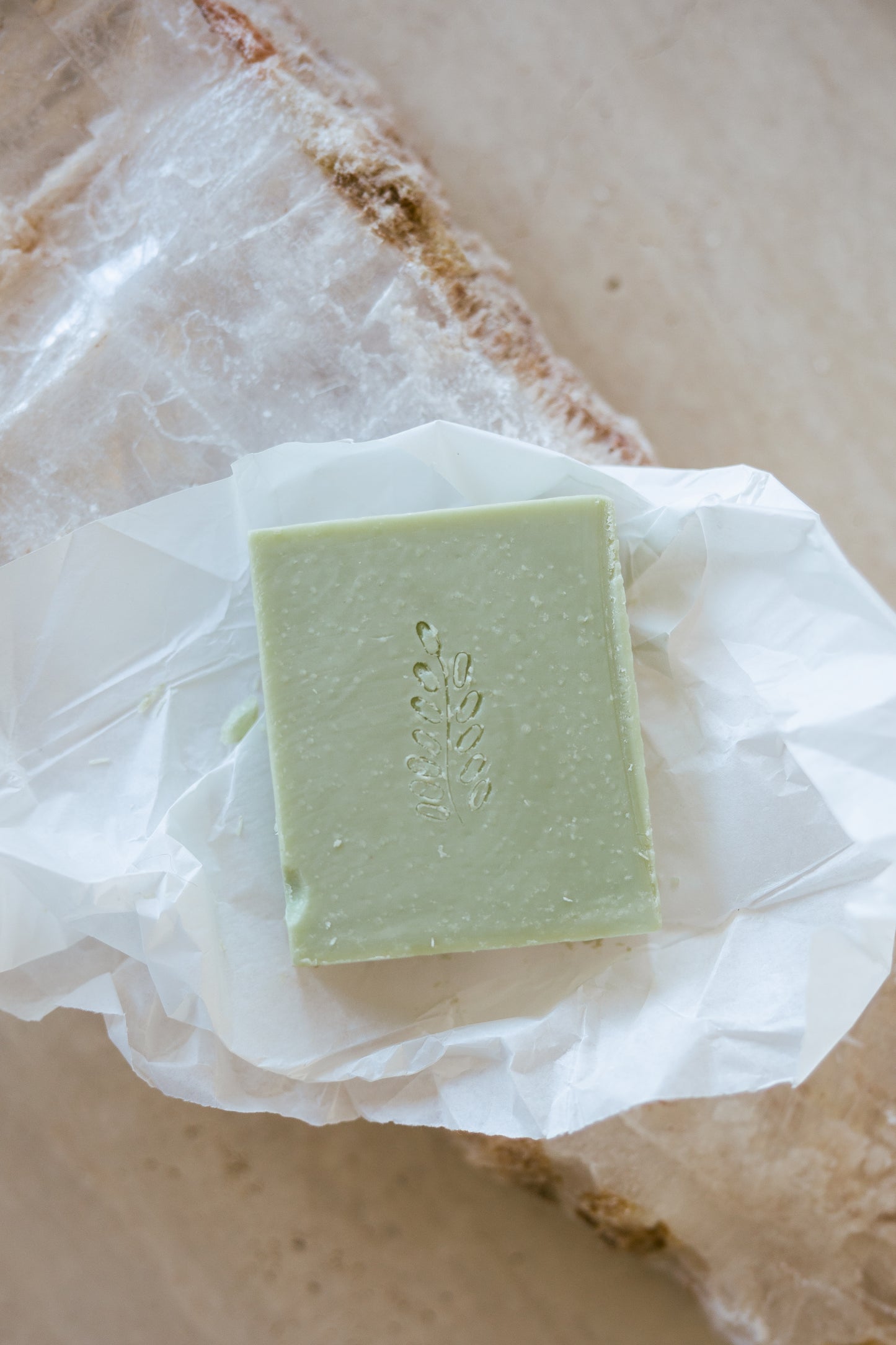 Olive Oil and French Green Clay Soap Bars- Lemon Grass.